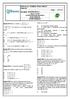 Disciplina: MATEMÁTICA Série: 2º ANO ATIVIDADES DE REVISÃO PARA REDI III ENSINO MÉDIO