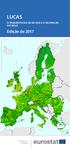 LUCAS. Edição de 2017 O INQUÉRITO DA UE AO USO E À OCUPAÇÃO DO SOLO COMPACT GUIDES. Fronteiras administrativas: EuroGeographics UN-FAO Turkstat