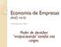 Economia de Empresas (RAD 1610)