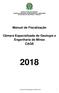 Manual de Fiscalização. Câmara Especializada de Geologia e Engenharia de Minas CAGE