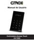 Manual do Usuário. Controladora Acesso Touch CX-7009