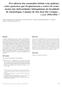 UNESP 1991/1992 * ABSTRACT RESUMO UNITERMS MARIA APARECIDA DE OLIVEIRA E COSTA GRAZIOSI**, MARCO ANTONIO BOTTINO***, MIGUEL ANGEL CASTILLO SALGADO****