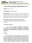 Relatório Técnico Final de Projeto - PROCESSO AGRISUS N 1151/13