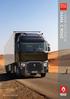 renault-trucks.com longa DIstÂncIa gama C ROaD