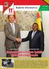 N 570. Presidente de Angola, Agostinho Neto, cimentando a irmandade dos dois povos. 25 DE MAIO DE Registo: 07/GABINFO