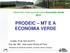 PRODEIC MT E A ECONOMIA VERDE