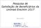 Pesquisa de Satisfação de Beneficiários da Unimed Erechim Janeiro de 2018