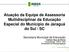 Atuação da Equipe de Assessoria Multidisciplinar da Educação Especial do Município de Jaraguá do Sul / SC