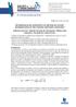 DETERMINAÇÃO DO COEFICIENTE DE DIFUSÃO DO ETANOL 1 DETERMINATION OF THE ETHANOL DIFFUSION COEFFCIENT