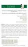 INFLUÊNCIA DO HIDRÓXIDO DE CÁLCIO NA TURBIDEZ DO CALDO DE CANA DE AÇUCAR INFLUENCE OF CALCIUM HYDROXIDE IN THE TURBIDITY OF AÇUCAR