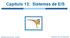 Capítulo 13: Sistemas de E/S. Operating System Concepts 8th Edition