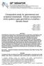 Comparative study for geometrical and analytical drawbeads - Estudo comparativo entre quebra-rugas geométrico e analítico / Senafor Brazil