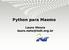 Python para Maemo. Lauro Moura