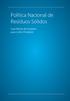 Política Nacional de Resíduos Sólidos. Guia Técnico de Conceitos para o Setor Produtivo