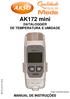 AK172 mini DATALOGGER DE TEMPERATURA E UMIDADE