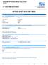 SODIUM HYPOCHLORITE SOLUTION MSDS. nº CAS: MSDS MATERIAL SAFETY DATA SHEET (MSDS) SEÇÃO 1: Identificação da substância/mistura e da empresa