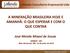 A MINERAÇÃO BRASILEIRA HOJE E AMANHÃ: O QUE ESPERAR E COM O QUE CONTAR