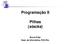 Programação II. Pilhas (stacks) Bruno Feijó Dept. de Informática, PUC-Rio