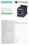 Referência: 3RH2122-1AN20 CONTACTOR RELAY, 2NA + 2NF, AC 220V, 50/60 HZ, SIZE S00, SCREW TERMINAL. A partir de Electric Automation Network