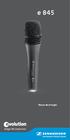 e 845 Stage Microphones