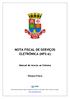 NOTA FISCAL DE SERVIÇOS ELETRÔNICA (NFS-e)