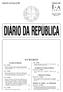 DIÁRIO DA REPÚBLICA I A SUMÁRIO. Quinta-feira, 10 de Agosto de 2000 Número 184. Assembleia da República. Presidência do Conselho de Ministros