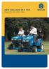 NEW HOLLAND TZ E TCD. Modelos TZ21, TZ24 e TC21D, TC24D