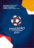 REGULAMENTO ESPECÍFICO DO CAMPEONATO PAULISTA DE FUTEBOL PROFISSIONAL PRIMEIRA DIVISÃO - SÉRIE A1-2019