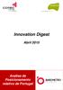 Innovation Digest. Abril Análise de Posicionamento relativo de Portugal