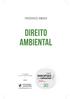 FREDERICO AMADO DIREITO AMBIENTAL. coleção SINOPSES para concursos. 6 a edição revista, ampliada e atualizada. Coordenação Leonardo Garcia