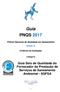 Guia PNQS Guia Selo de Qualidade do Fornecedor da Prestação de Serviços de Saneamento Ambiental - SQFSA