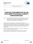 PARECER FUNDAMENTADO DE UM PARLAMENTO NACIONAL SOBRE A SUBSIDIARIEDADE