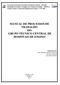 MANUAL DE PROCESSOS DE TRABALHO DO GRUPO TÉCNICO CENTRAL DE HOSPITAIS DE ENSINO