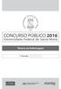 CONCURSO PÚBLICO 2016