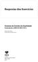 Respostas dos Exercícios Sistema de Gestão da Qualidade Entendendo a NBR ISO 9001:2015