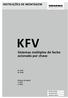 KFV Sistemas múltiplos de fecho acionado por chave