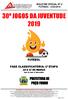 30º JOGOS DA JUVENTUDE 2019