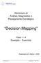 Decision Mapping. Análise, Diagnóstico e Planejamento Estratégico. Exemplo Exercício. Metodologia de. Parte 1 A. Atualizado em: Março / 2009