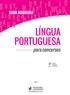 DUDA NOGUEIRA LÍNGUA PORTUGUESA. para concursos. 6 a edição. revista ampliada atualizada