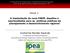 Painel 1: A implantação da nova PNDR: desafios e oportunidades para as políticas públicas de planejamento e desenvolvimento regional