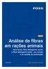 E-book: Análise de fibras em rações animais. Fibra bruta, fibra detergente neutra e fibra detergente ácida as normas e as opções de automação