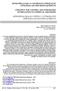 ESTRATÉGIA PARA O CONTROLE E OTIMIZAÇÃO INTEGRADA DE PROCESSOS QUÍMICOS STRATEGY FOR CONTROL AND INTEGRATED OPTIMIZATION OF CHEMICAL PROCESSES