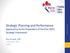 Strategic Planning and Performance Approaches to the Preparation of the Post-2020 Strategic Framework