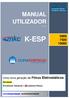 K-ESP MANUAL UTILIZADOR. Uma nova geração de Filtros Eletrostáticos. Novidade! Coletores Tubulares vs Coletores Planos
