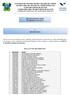 DECISÃO DOS RECURSOS (INFRARRELACIONADOS) I DOS RECURSOS RELAÇÃO DOS RECORRENTES