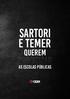 SARTORI E TEMER PRIVATIZAR QUEREM AS ESCOLAS PÚBLICAS