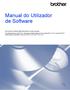 Manual do Utilizador de Software