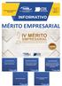 MÉRITO EMPRESARIAL CDL INFORMATIVO. Santa Bárbara. Página 03. Página 02. Página 04. Página 06. Página 05. Publicação Interna/Externa Agosto/2018