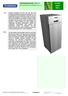 REFRIGERADOR 700 LT REFRIGERATED CABINETS 700 LT