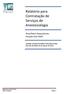 Relatório para Contratação de Serviços de Anestesiologia